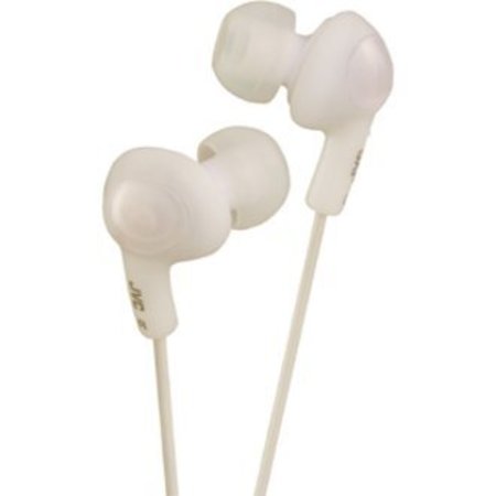 Jvc Gumy Plus Inner-Ear Earbuds (White) HAFX5W